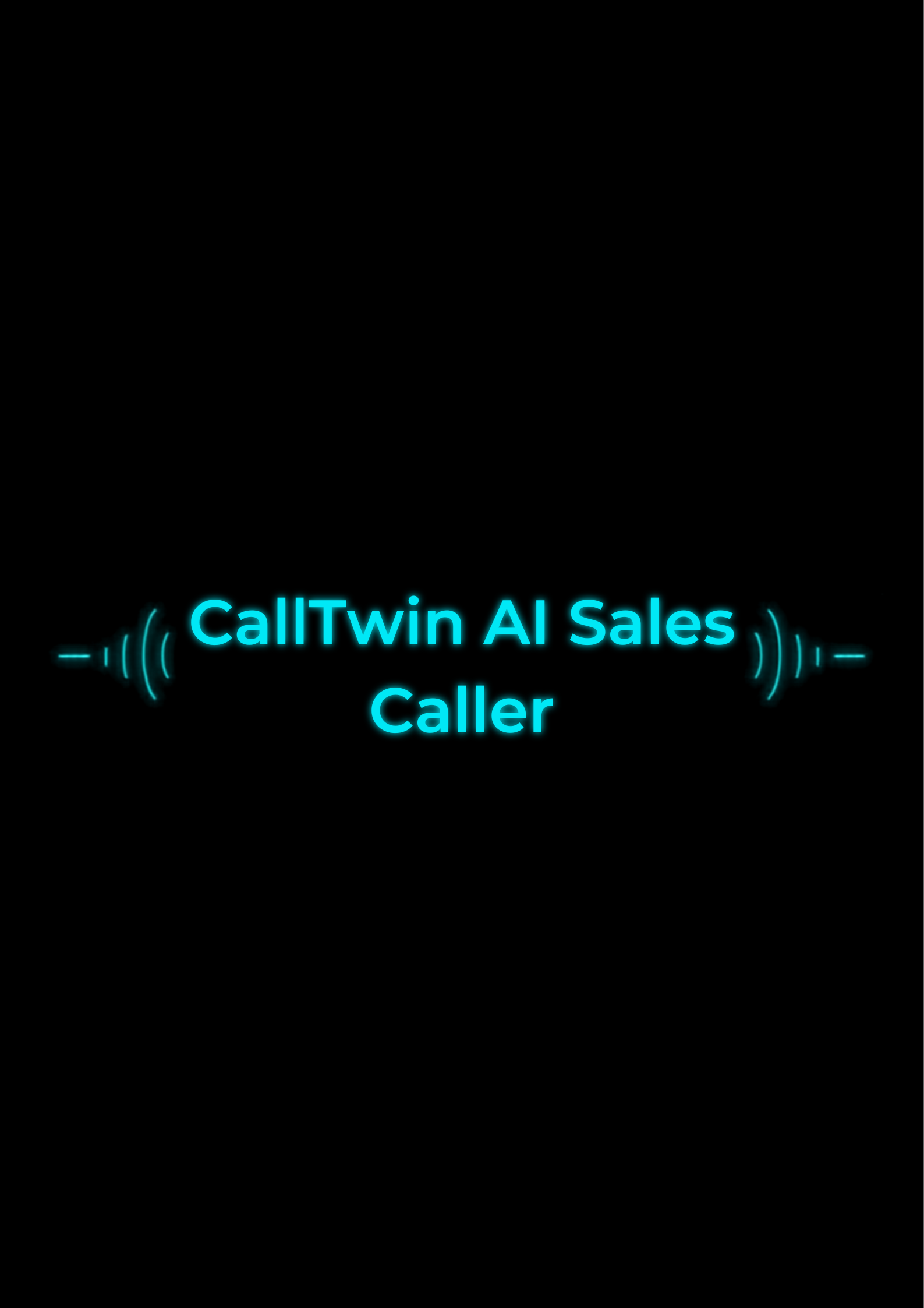 CallTwin AI sales caller platform graphic