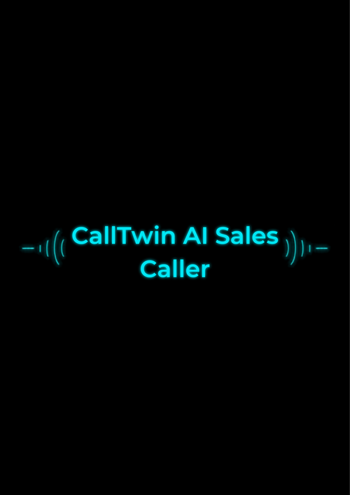 CallTwin AI sales caller platform graphic