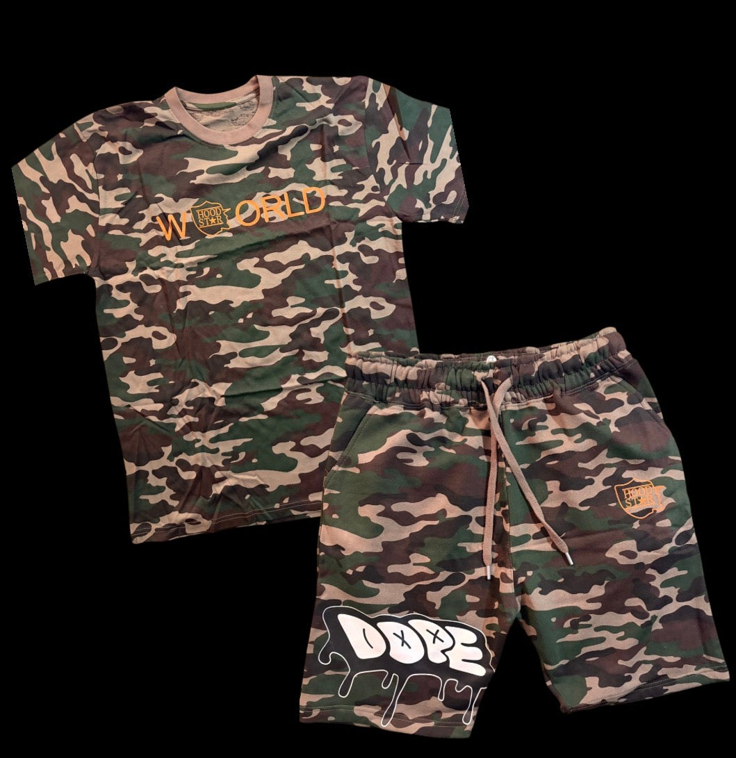 HSW365 Camo Set (Tee + Shorts)