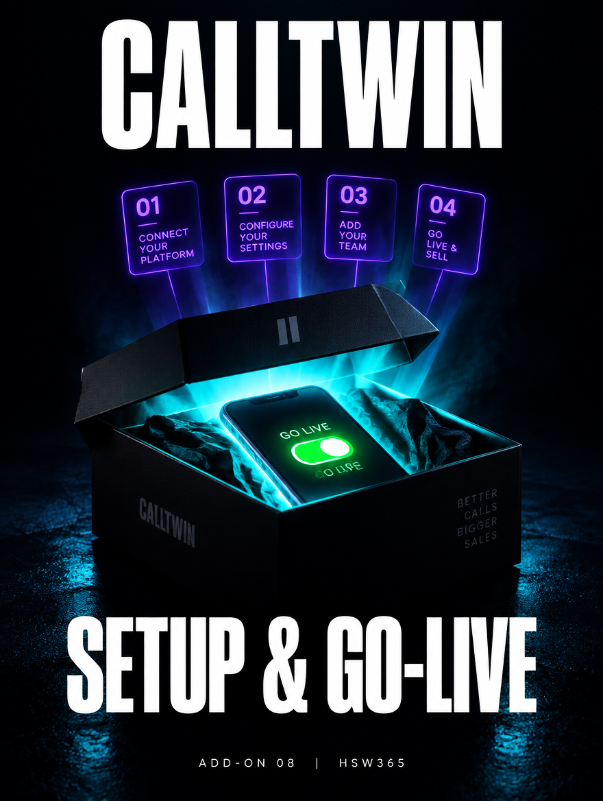 CallTwin Setup and Go-Live