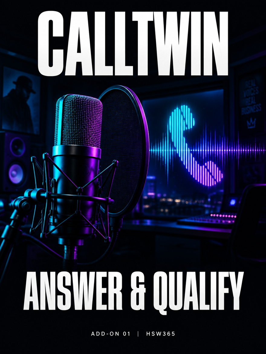 CallTwin Answer and Qualify