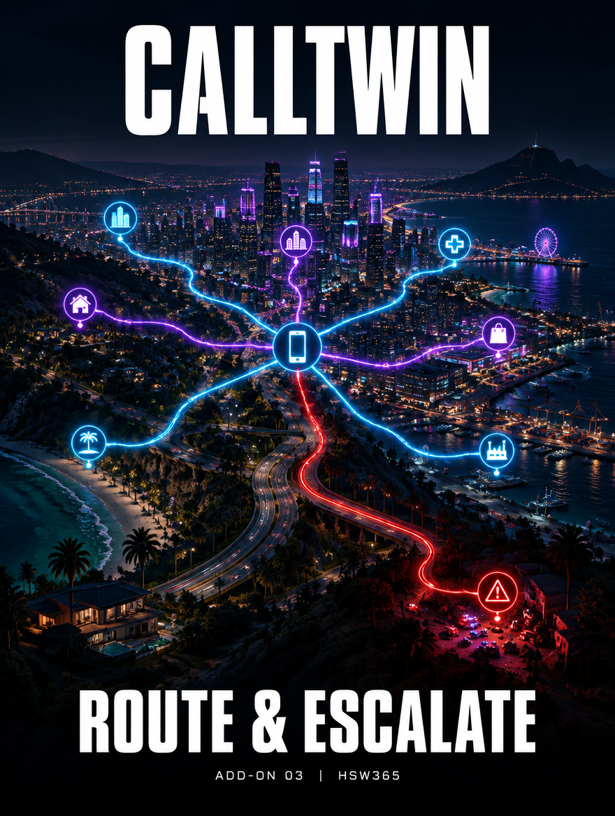 CallTwin Route and Escalate