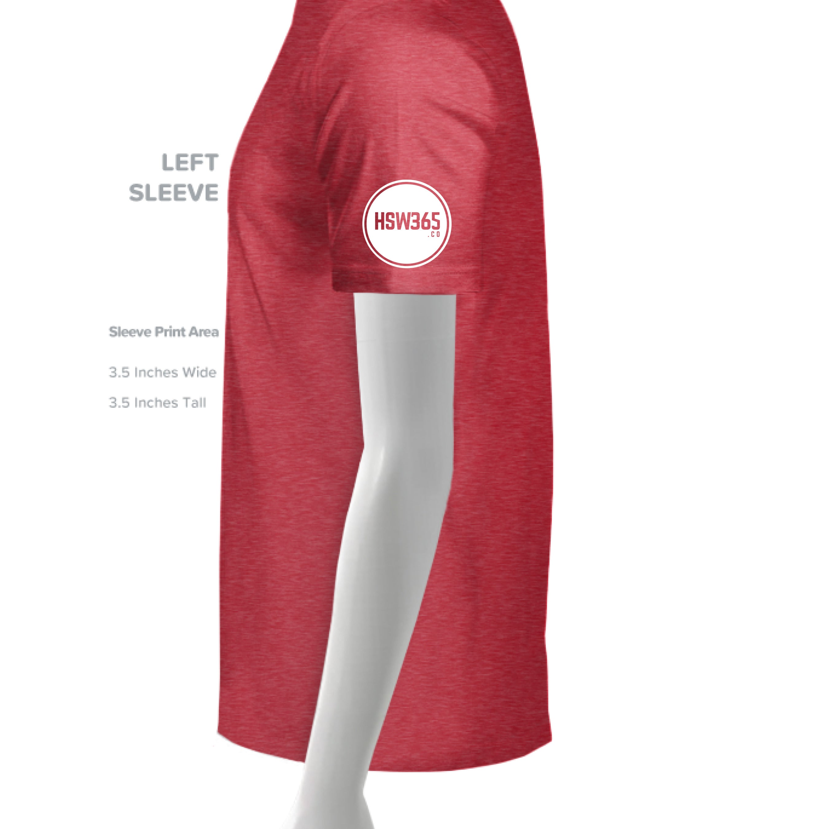 VINTAGE RED - SLEEVE_LEFT