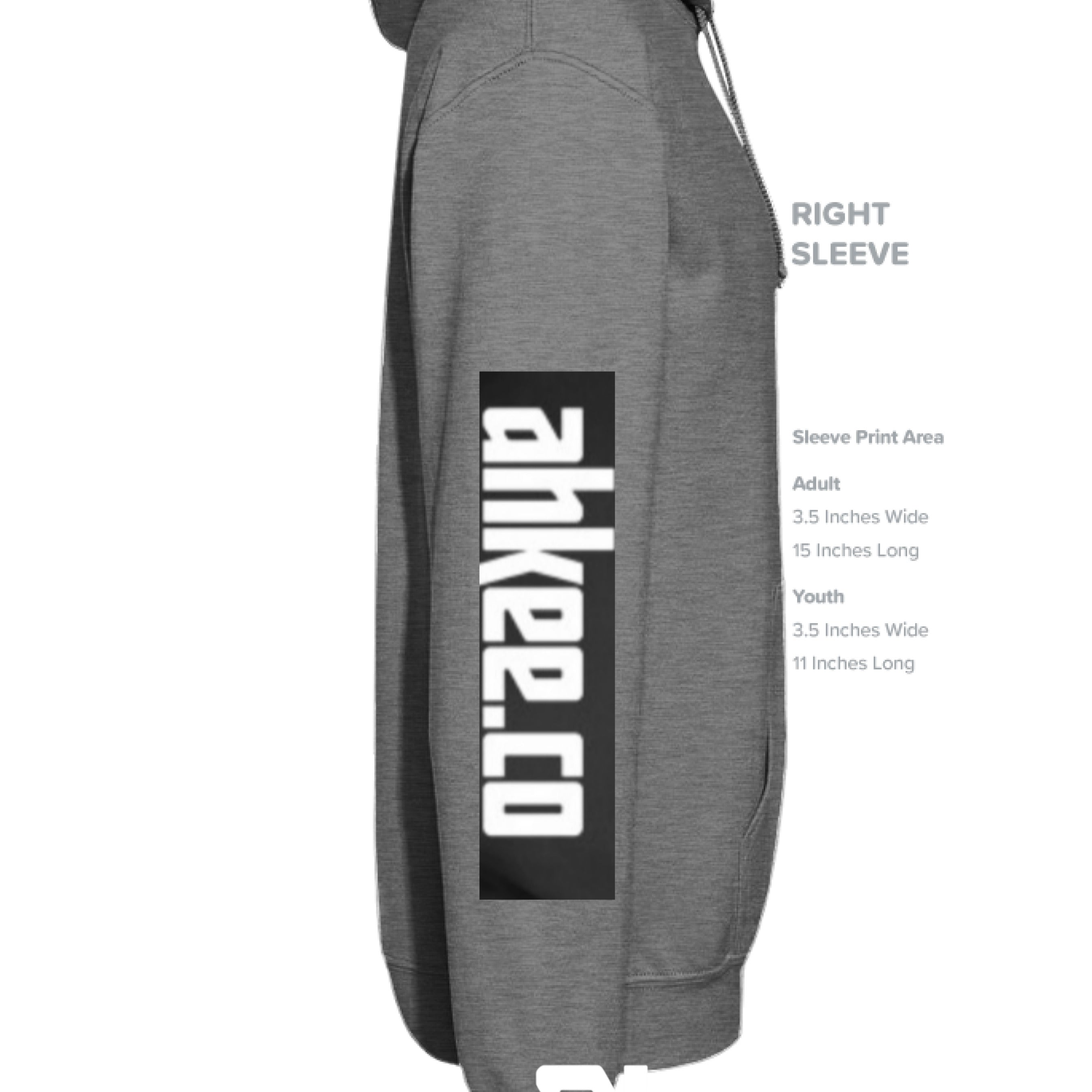 GRAPHITE HEATHER - SLEEVE_RIGHT